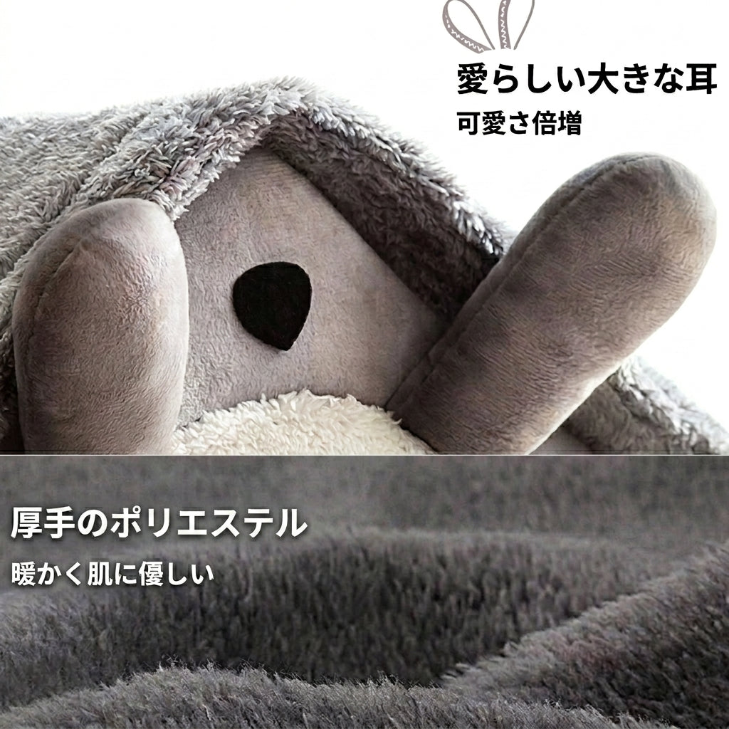 もこもこ屋根付きペットハウス（商品画像3）