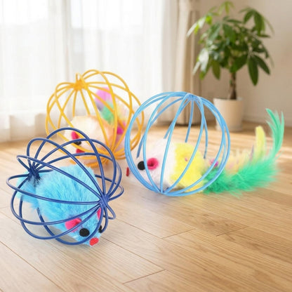 ネズミ入りコロコロボール 猫用（商品画像2）